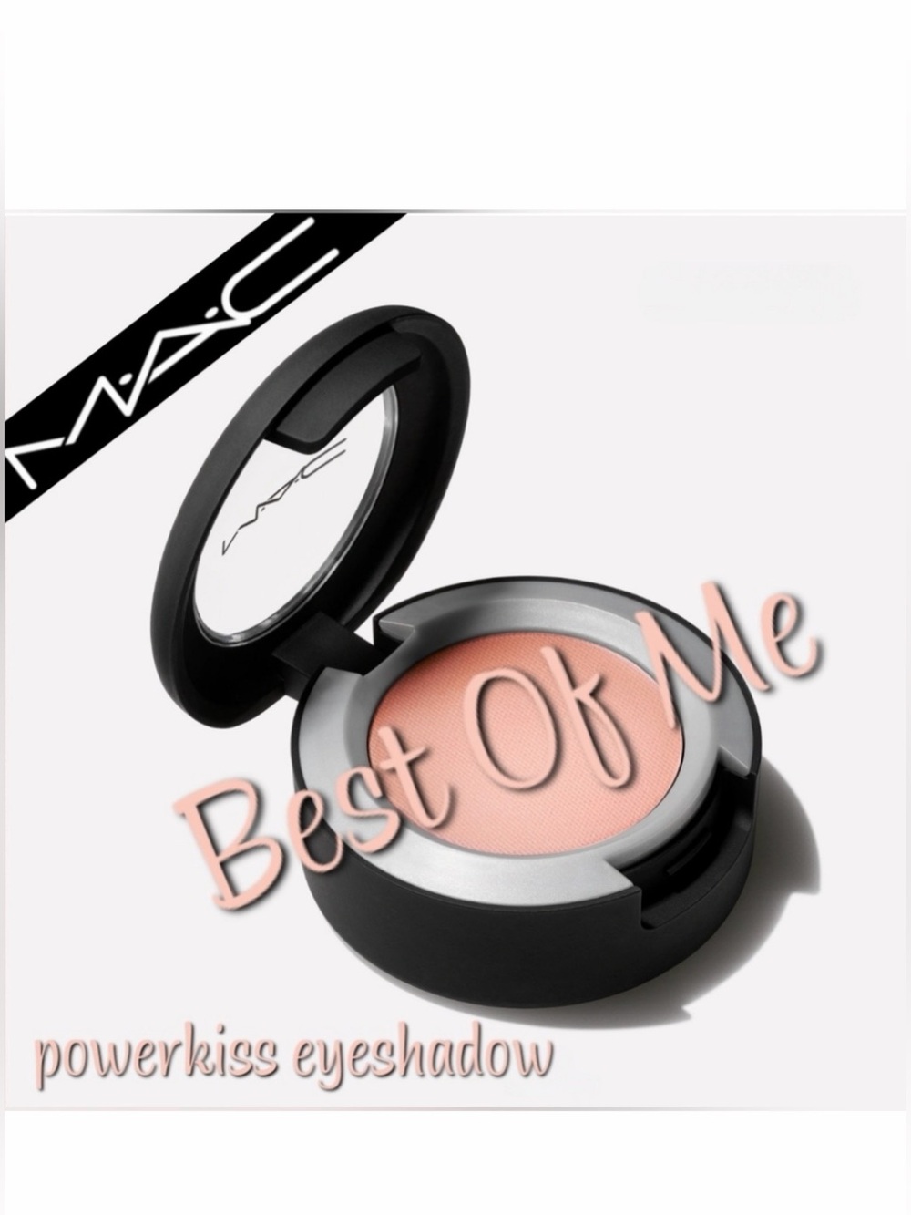 Mac Powderkiss Eyeshadow Best Of Me Vanilla Cream Brand New in Box Authentic